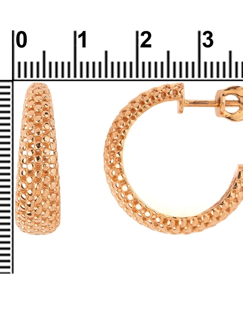 Серьги из золота 585 пробы