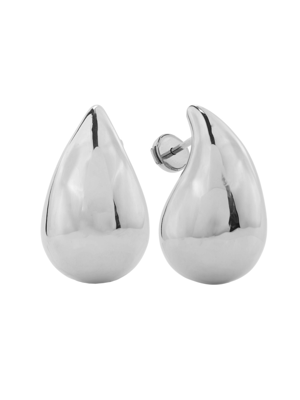 Серьги из белого золота