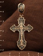 Крест из золота 585 пробы