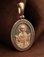 Образок из золота 585 пробы