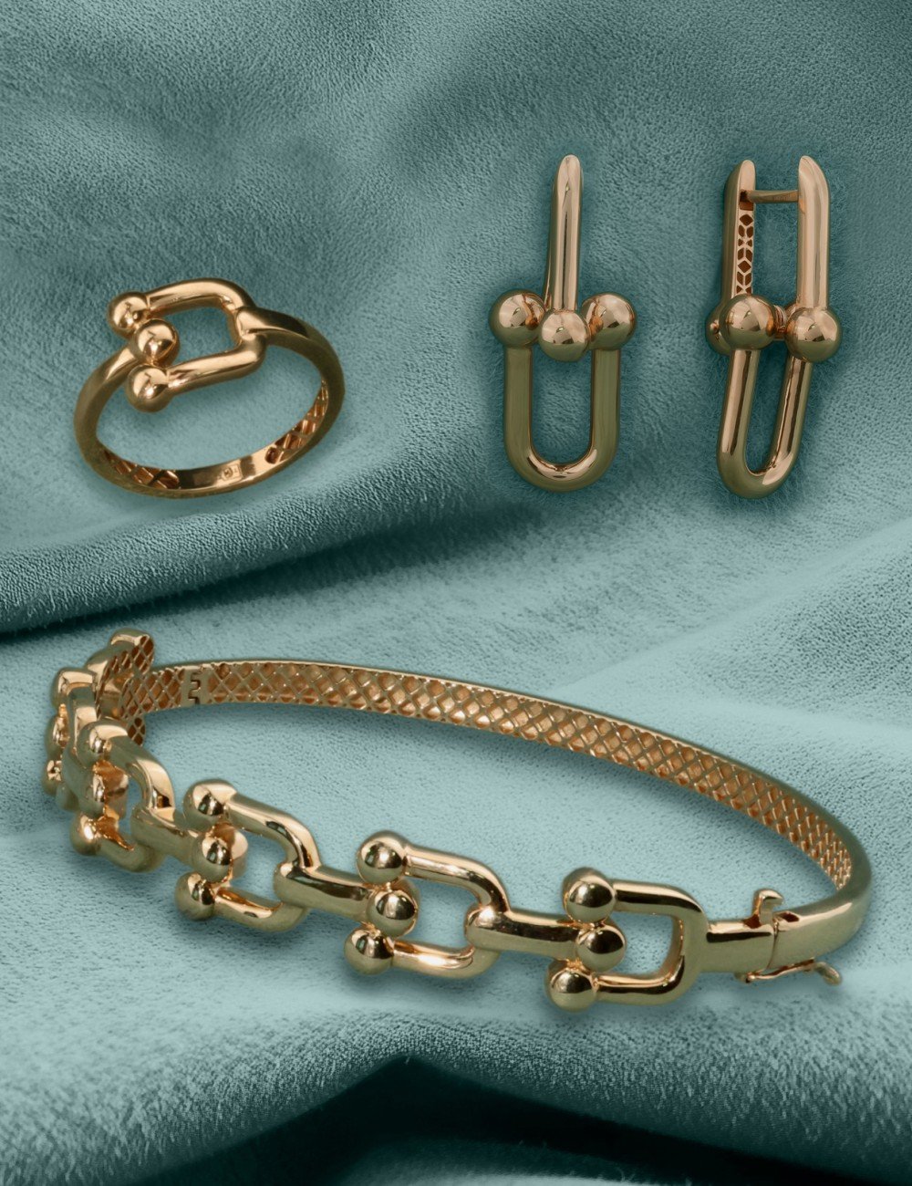Серьги из золота 585 пробы