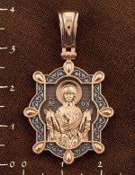 Образок из золота 585 пробы