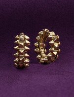 Серьги из лимонного золота 585 пробы