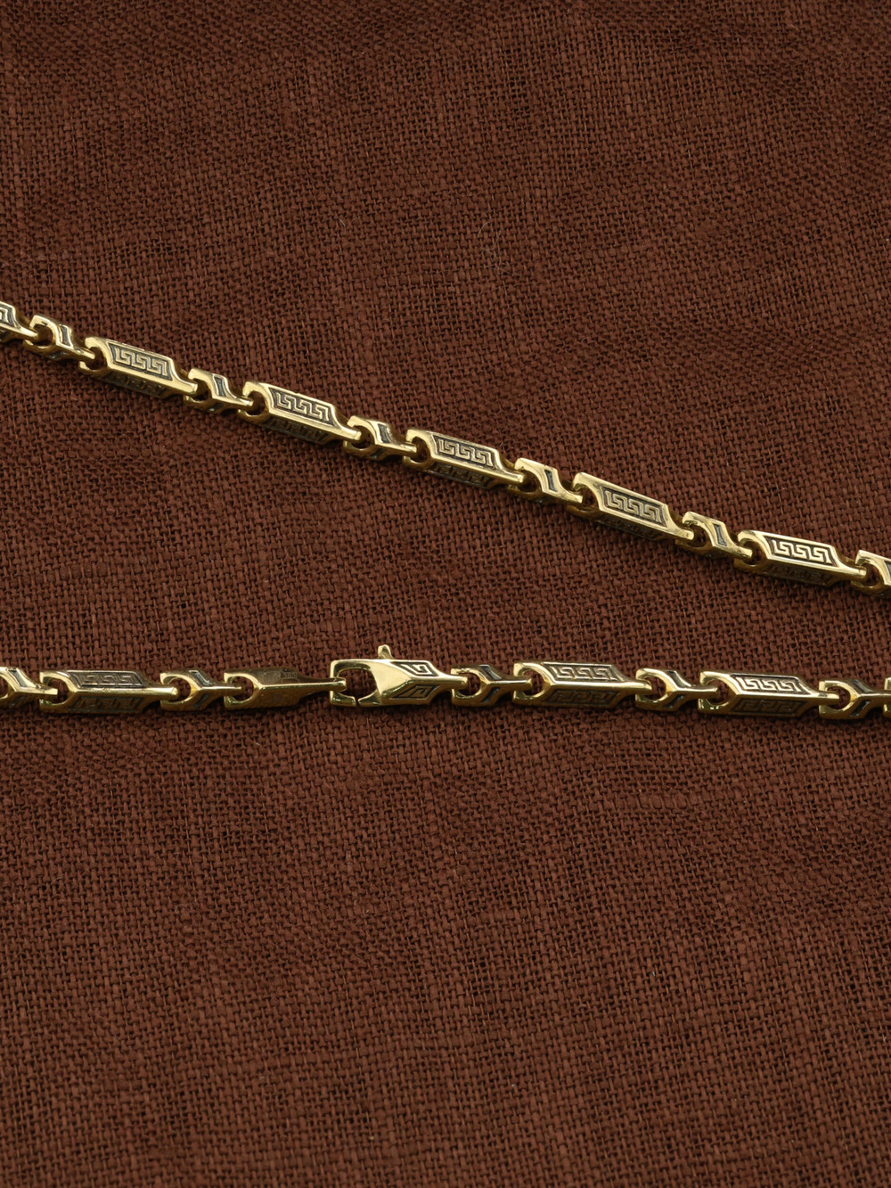 Цепь из лимонного золота