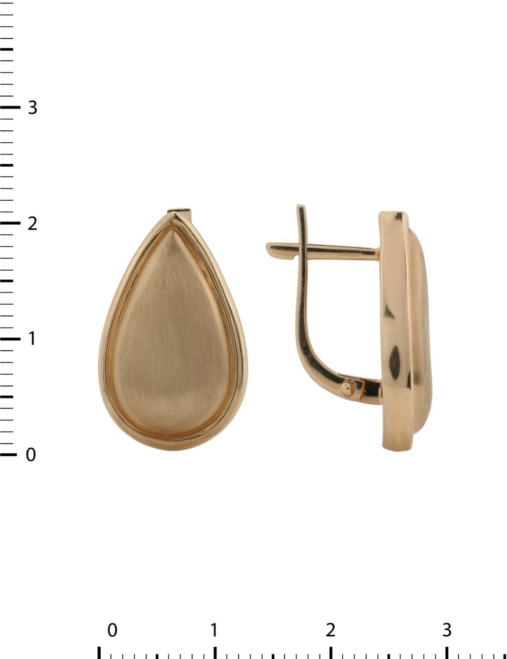 Серьги из золота 585 пробы