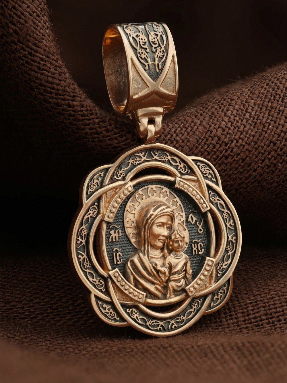 Образок из золота