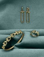 Серьги из лимонного золота 585 пробы