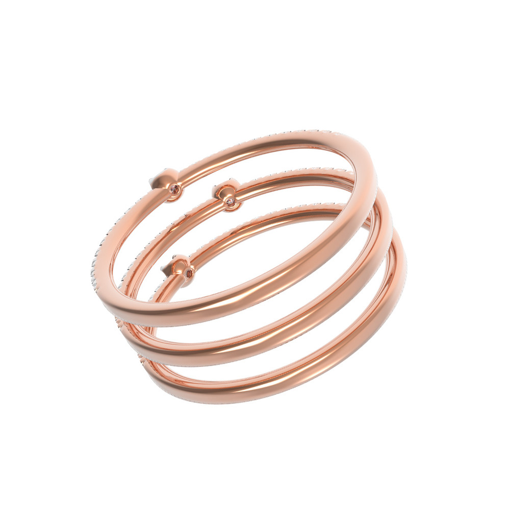 Кольцо из золота c бриллиантами