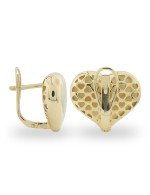 Серьги из лимонного золота 585 пробы