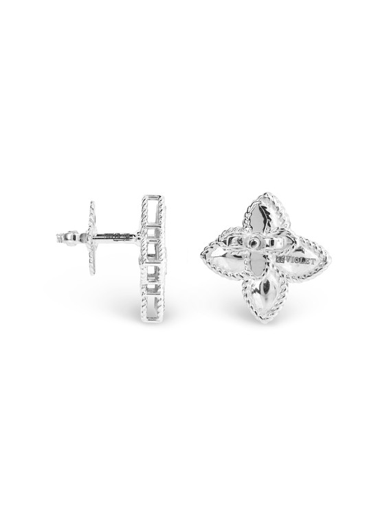 Серьги из белого золота