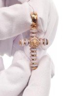 Крест из золота 585 пробы c кахолонгом