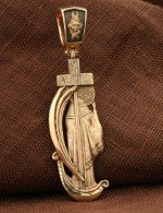 Образок из золота 585 пробы
