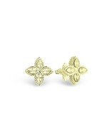 Серьги из лимонного золота 585 пробы
