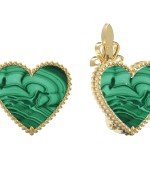 Серьги из лимонного золота 585 пробы