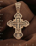 Крест из золота 585 пробы