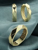 Кольцо из лимонного золота 585 пробы