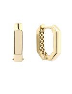 Серьги из лимонного золота 585 пробы