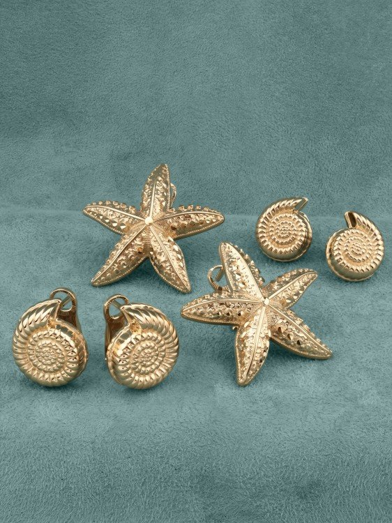 Серьги из золота