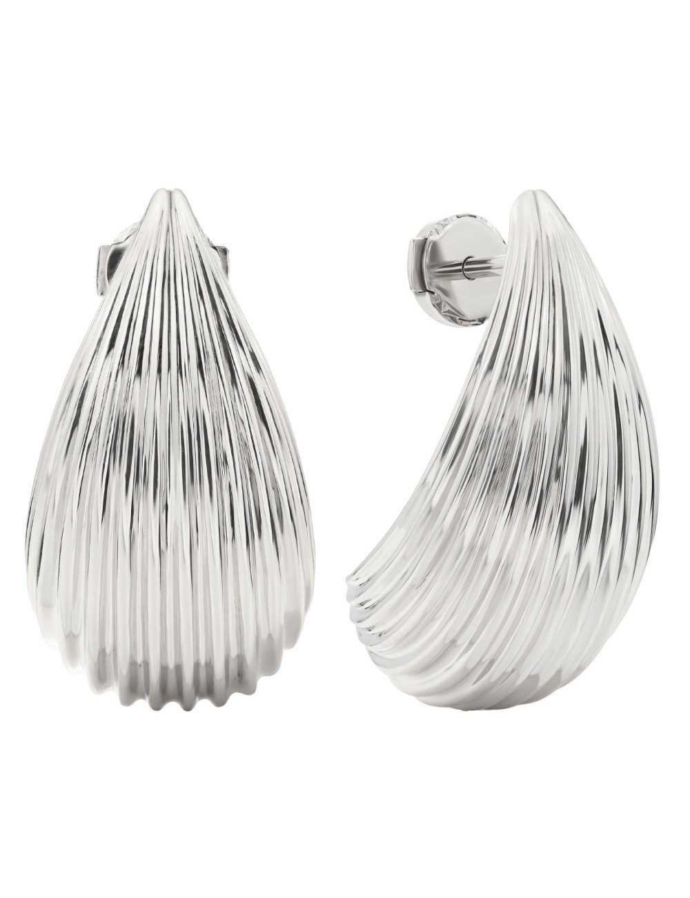 Серьги из белого золота 585 пробы