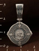 Образок из белого золота 585 пробы