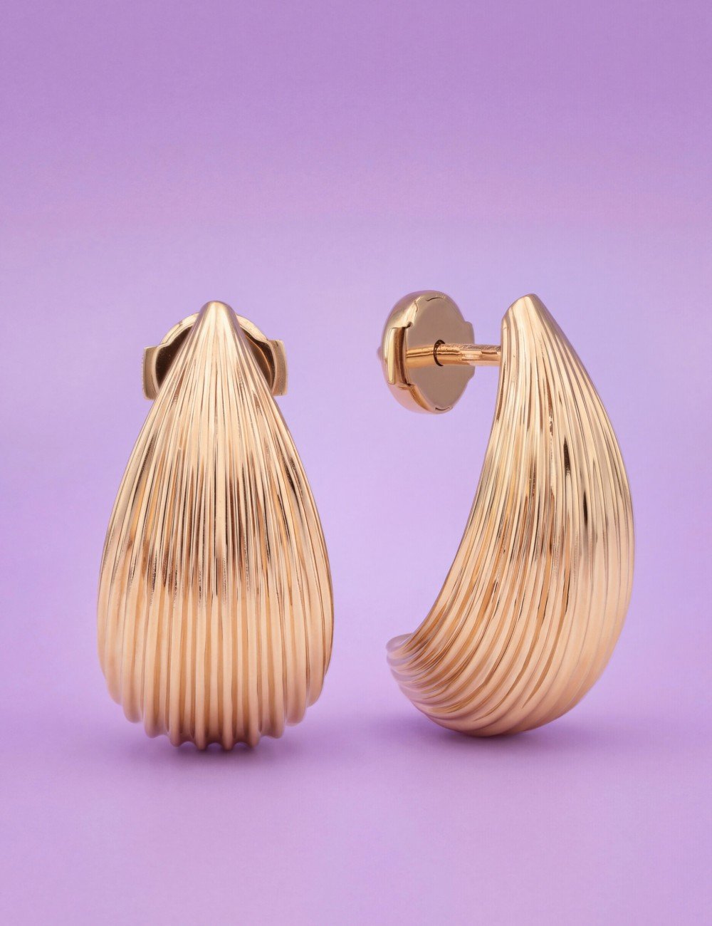 Серьги из золота 585 пробы