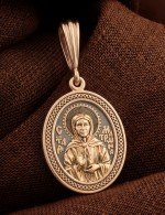Образок из золота 585 пробы