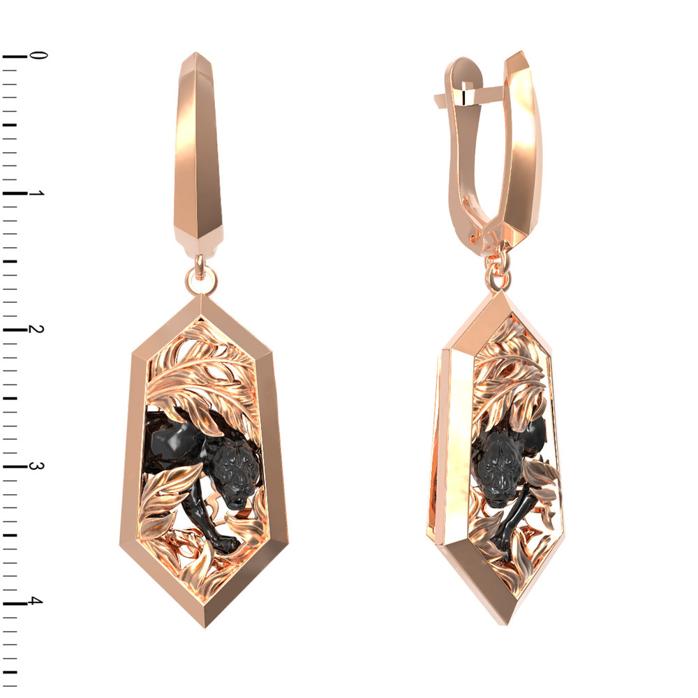 Серьги из золота