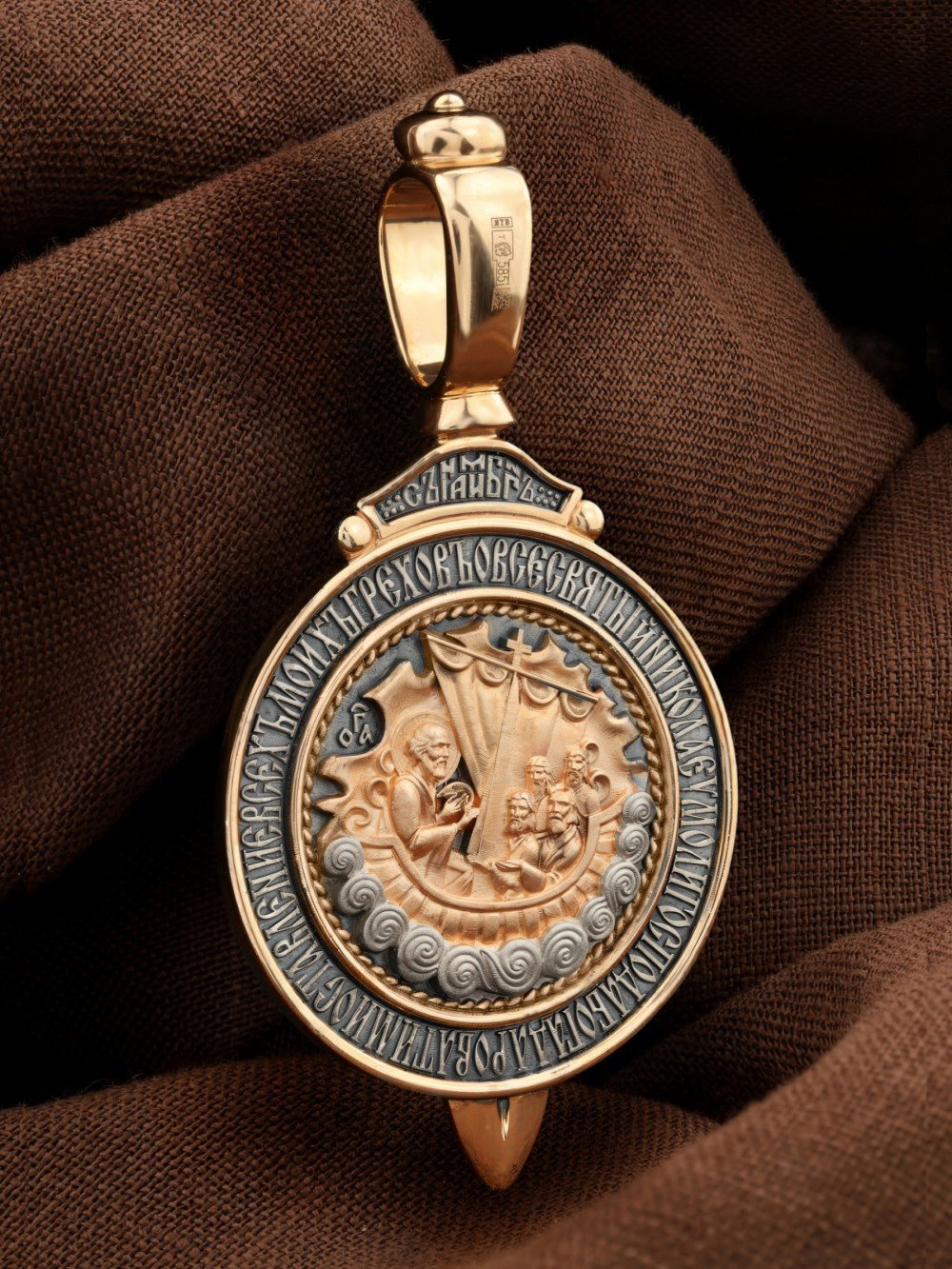 Образок из золота