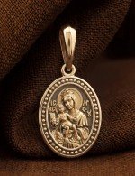Образок из золота 585 пробы