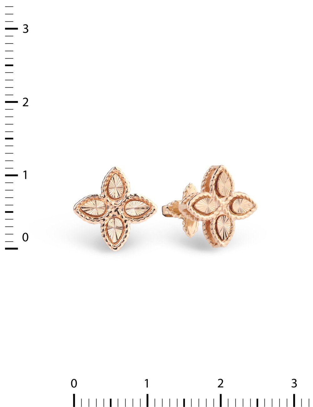 Серьги из золота 585 пробы
