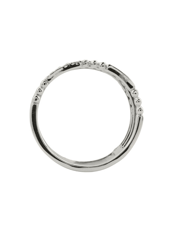 Кольцо из белого золота c бриллиантами