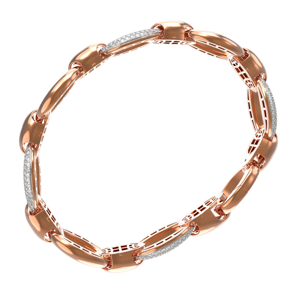 Браслет из золота c бриллиантами