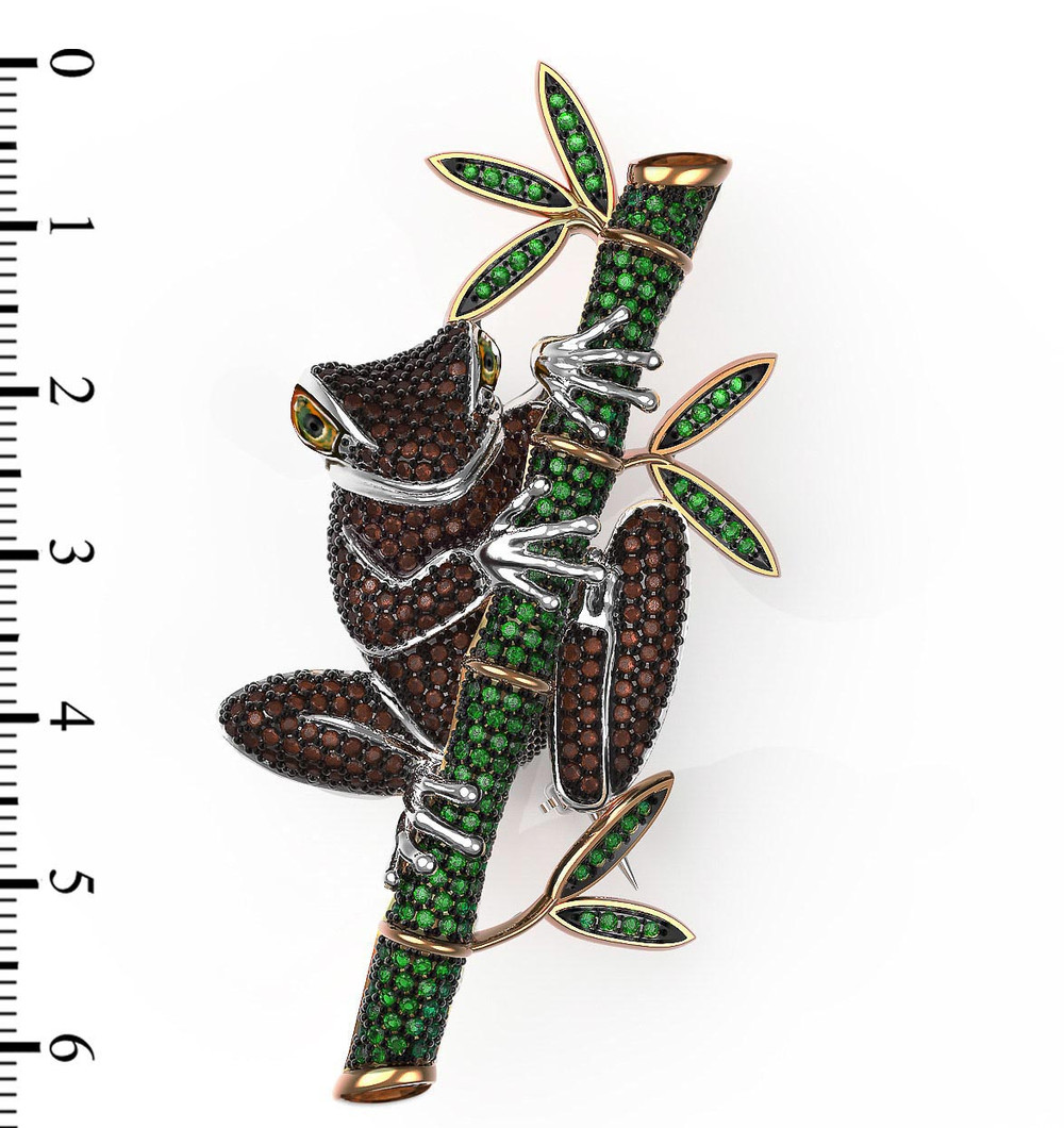 Брошь из золота