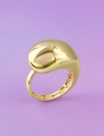 Кольцо из лимонного золота 585 пробы