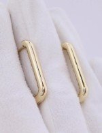 Серьги из лимонного золота 585 пробы