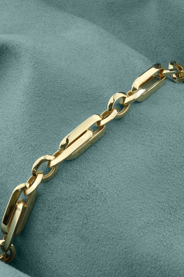 Браслет из лимонного золота 585 пробы