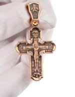 Крест из золота 585 пробы