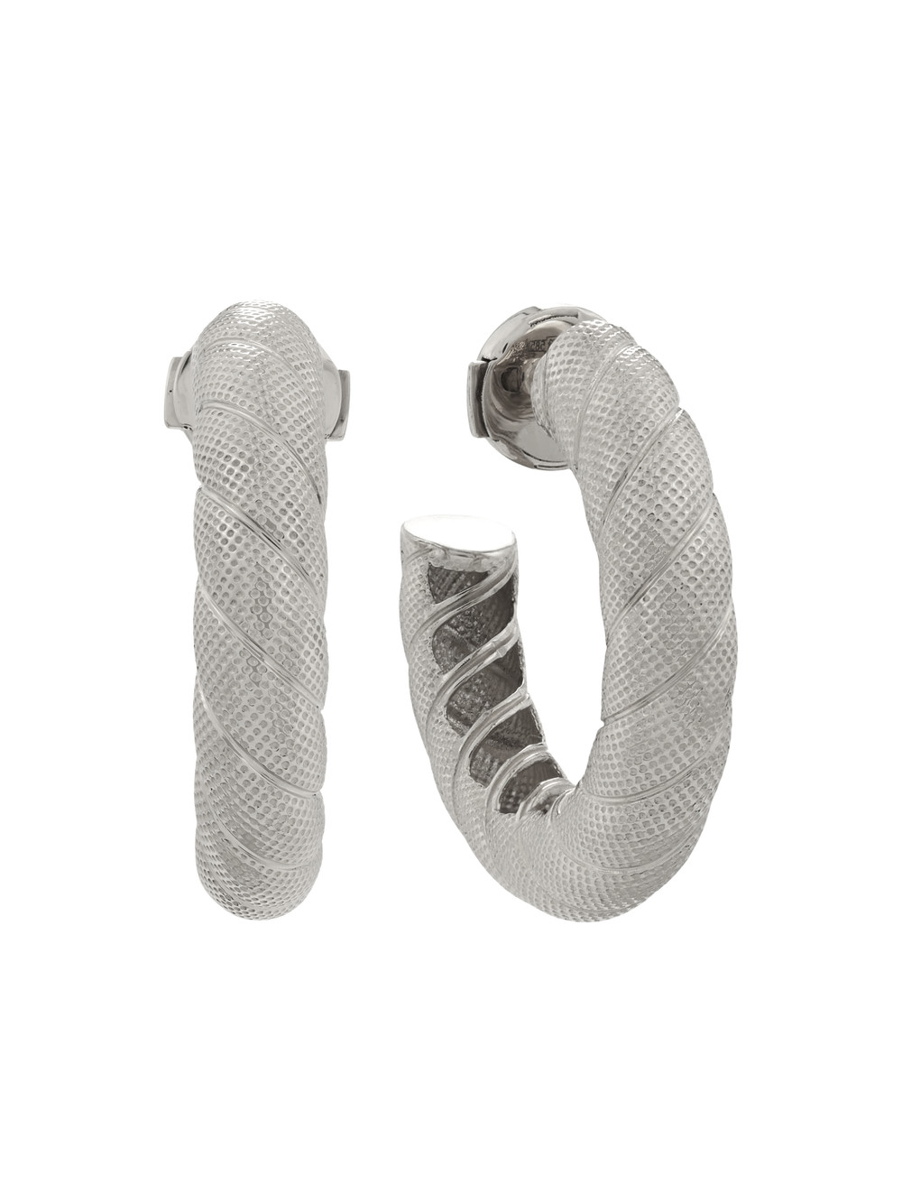 Серьги из белого золота