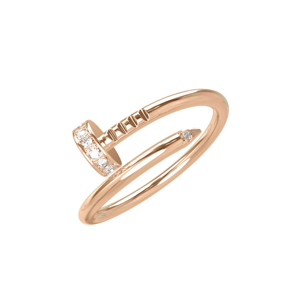 Кольцо из золота c бриллиантами