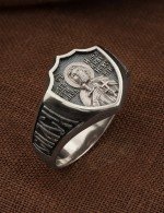 Кольцо из белого золота 585 пробы