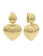 Серьги из лимонного золота 585 пробы