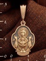 Образок из золота 585 пробы