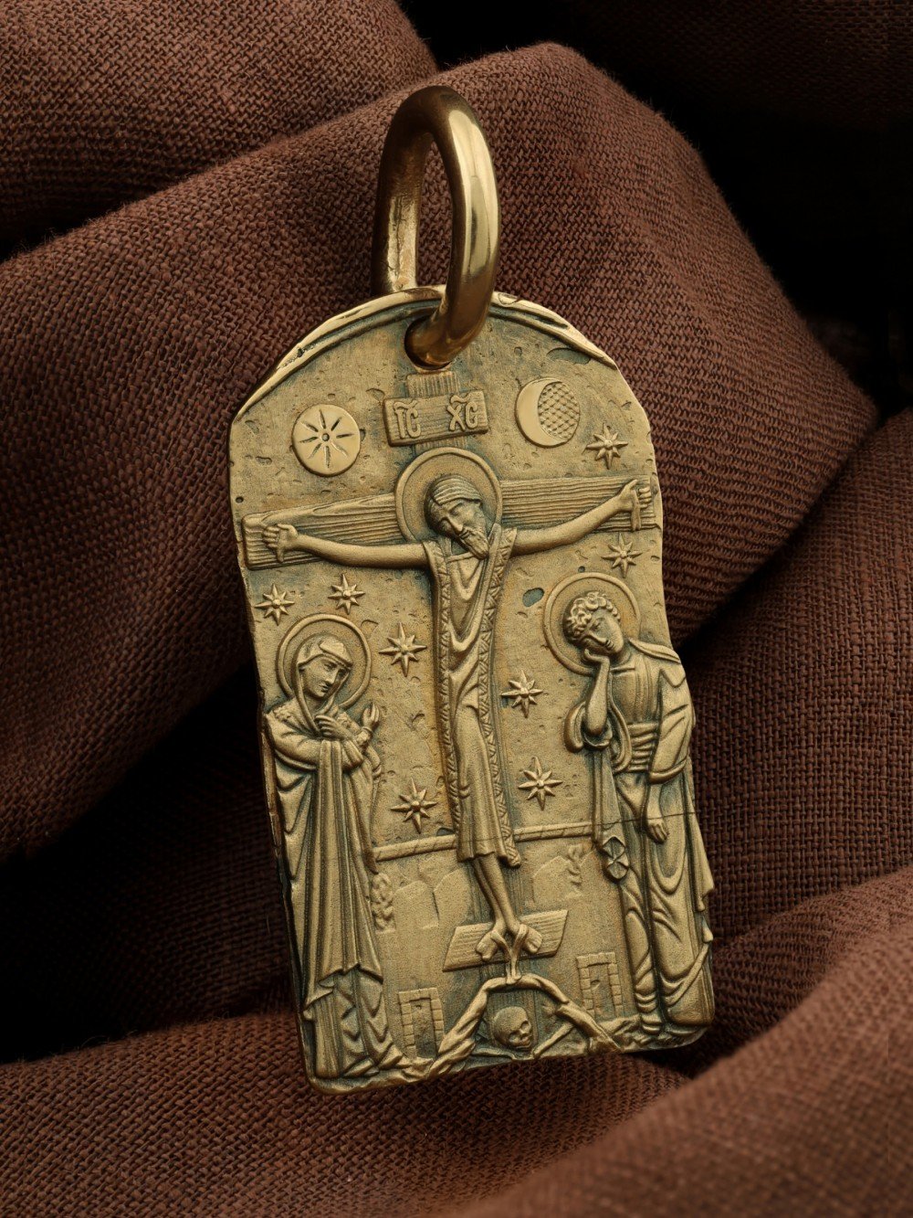 Образок из зелёного золота