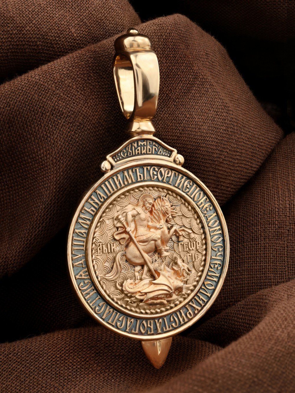 Образок из золота