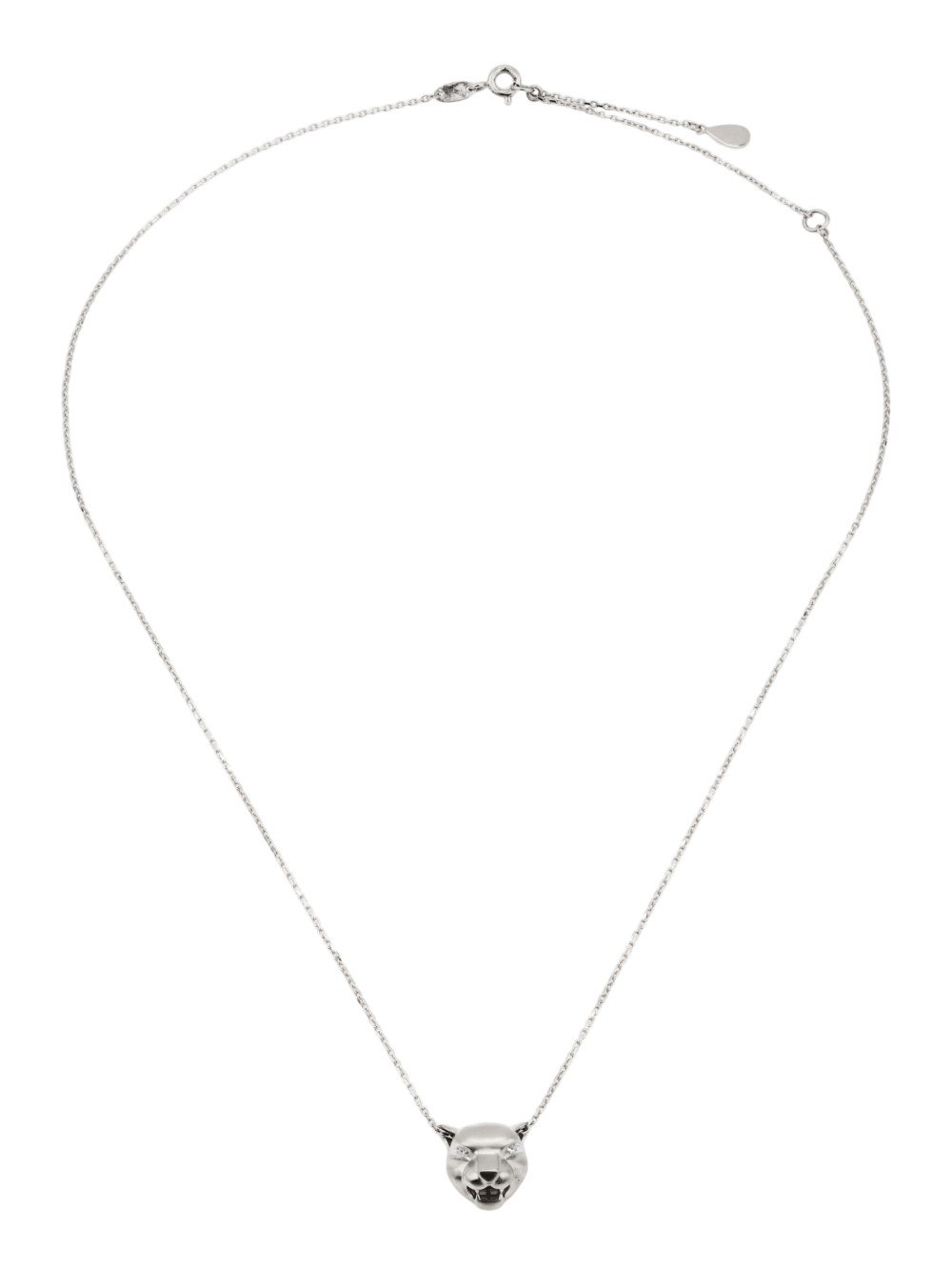 Колье из белого золота c бриллиантами