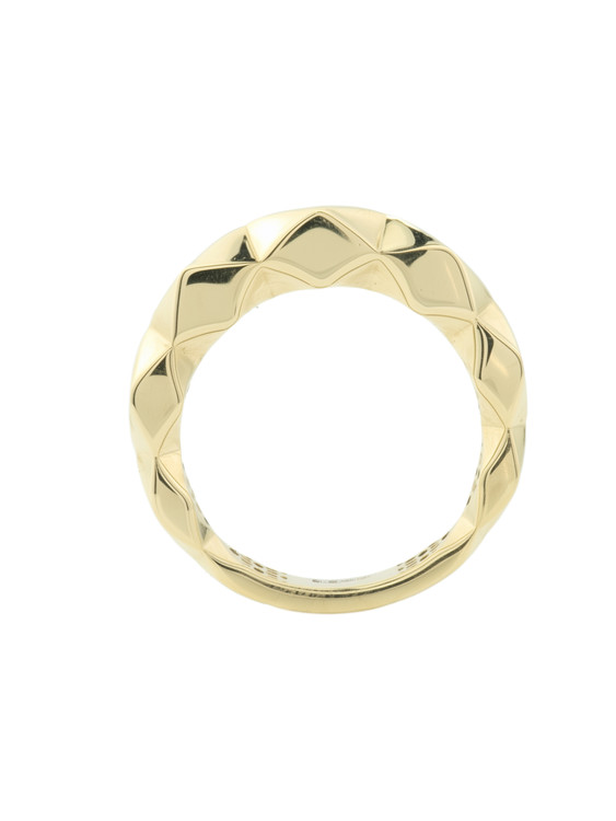 Кольцо из лимонного золота