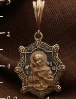 Образок из золота 585 пробы