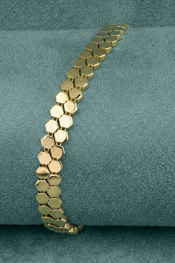Браслет из лимонного золота