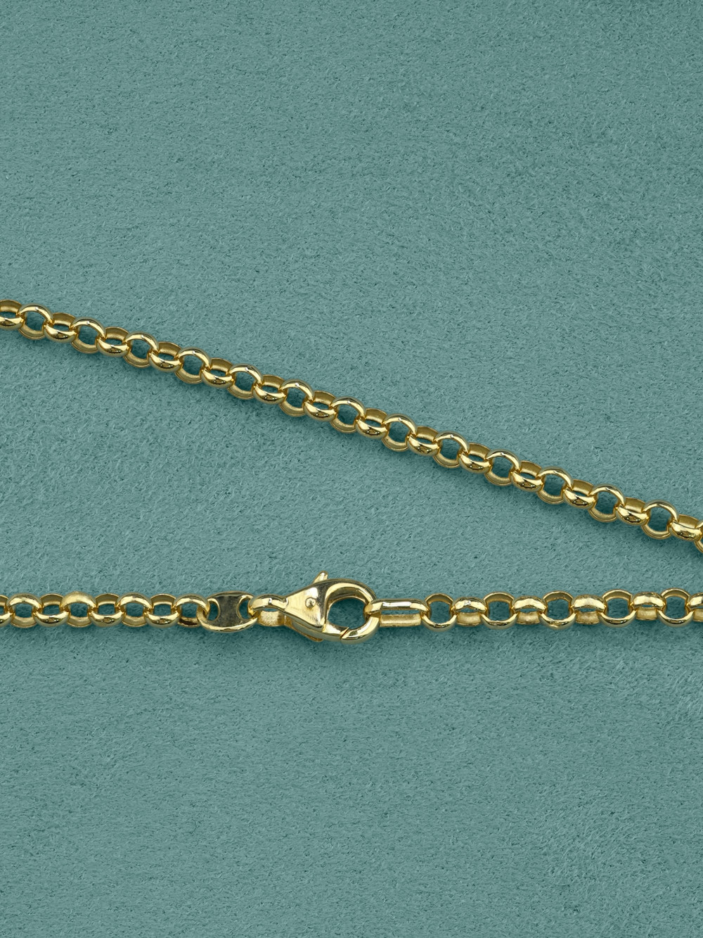 Цепь из лимонного золота