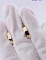 Серьги из лимонного золота 585 пробы